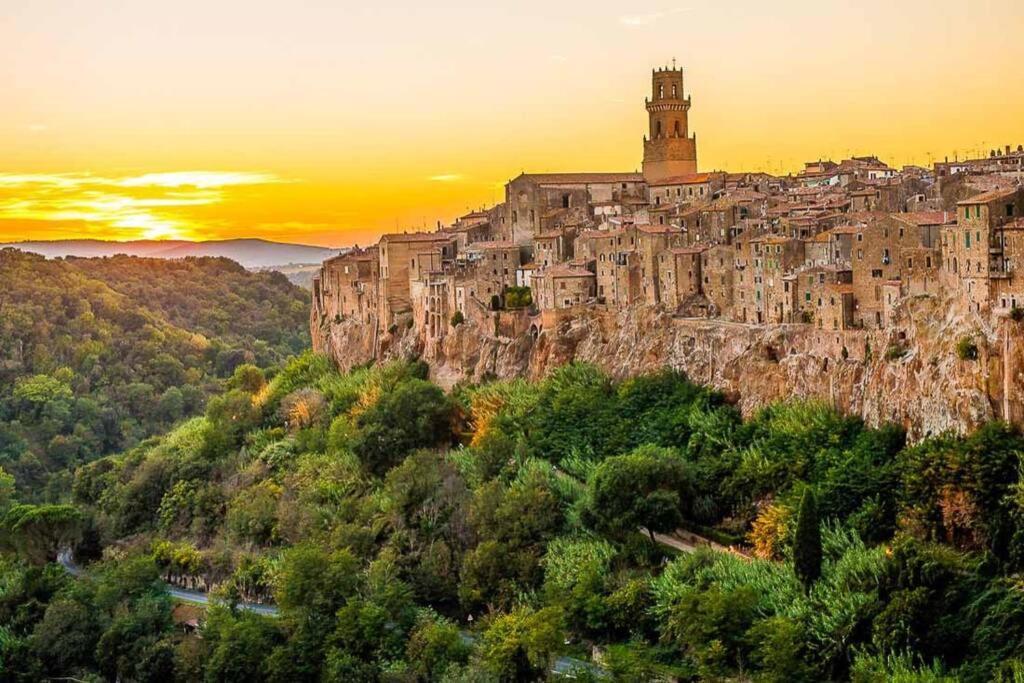 La Casa All'Oliveto Apartment Pitigliano Ngoại thất bức ảnh